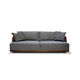 divano modulare / contemporaneo / in tessuto / beige