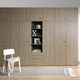 armadio contemporaneo / in legno laccato / con ante battenti