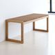 panca contemporanea / in rovere