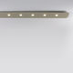 plafoniera contemporanea / lineare / in metallo verniciato / LED