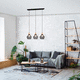 lampada a sospensione / in metallo / contemporanea / con cavo