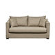 divano d'angolo / letto / moderno / beige