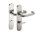 maniglia per porta / in acciaio inox / in alluminio / in Zamak