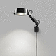 applique contemporanea / da interno / in alluminio / tonda