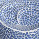 mosaico in ceramica / in gres porcellanato / lucido / opaco