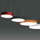 luce a sospensione / sporgente / LED / rotonda