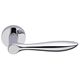 maniglia per porta / in ottone / in ottone cromato / classica