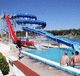 scivolo acquatico girevole / per parco acquatico / multiplo / tubolare