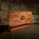 cassettone contemporaneo / in rovere / in noce / in pelle