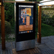 totem di segnalazione / pubblicitario / digitale / elettronico