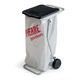 carrello portarifiuti / contract / galvanizzato