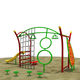 struttura d'arrampicata per parco giochi