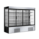 vetrina refrigerata con scaffali / per negozio / in acciaio inox / senza ante