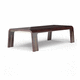 tavolo Art Deco / in legno / in bronzo / con supporto in bronzo
