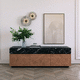 credenza contemporanea / in legno / in marmo / con cassetti