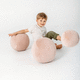 pouf per bambini / contemporaneo / in tessuto / tondo