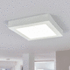 plafoniera moderna / quadrata / in plastica / LED