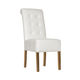 sedia chesterfield / da interno / in tessuto / con supporto in faggio