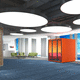 ufficio POD acustico / con porta vetrata / con presa di corrente integrata / in alluminio