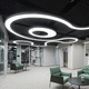 luce a sospensione / LED / lineare / centrabile