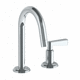 miscelatore per lavabo / da appoggio / in metallo cromato / da bagno