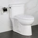 WC intelligente / da appoggio / in ceramica / allungato