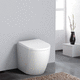 WC intelligente / da appoggio / in ceramica / allungato