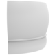 bancone da bar / in polietilene rotostampato / curvo / LED