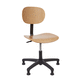 sedia contemporanea / da interno / in acero / con supporto in nylon