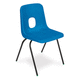 sedia contemporanea / da interno / in polipropilene / con supporto in acciaio