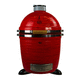 barbecue a carbonella / professionale / con rotelle / da appoggio
