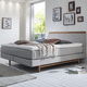 letto matrimoniale / contemporaneo / imbottito / con testiera