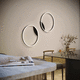 applique contemporanea / da interno / in plastica / in metallo