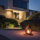 braciere da giardino a legna / in acciaio COR-TEN®