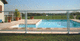 barriera di protezione / fissa / in vetro / per piscina