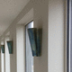 applique contemporanea / da interno / in ceramica / geometrica