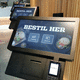 cassa automatica per ristorante / a muro / self service / wireless