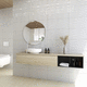 piastrella in gres porcellanato / strutturata / 3D / da interno