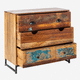 cassettone moderno / in legno / 3 cassetti