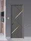 porta da interno / in WPC / battente / contemporanea