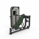 attrezzo per bodybuilding pressa per pettorali / pressa per spalle / estensione del dorso / da interno