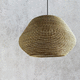 lampada a sospensione / in bambù / in rattan / in vimini