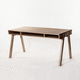 scrivania autoportante / design scandinavo / in rovere / in legno massiccio