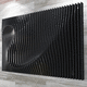 pannello decorativo in legno compensato / da parete / 3D / a rilievo