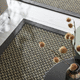 moquette tessuta / in sisal / contract / a motivi