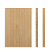 pannello decorativo in legno / per interni / liscio / aspetto legno