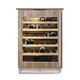 cantinetta di servizio / da incasso / in acciaio inossidabile / in legno
