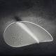 plafoniera contemporanea / ovale / in PMMA / LED