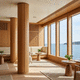 palo di legno per mobile / per interni / per struttura / per edifici