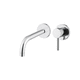 miscelatore per lavabo / da parete / in acciaio inox / da bagno
